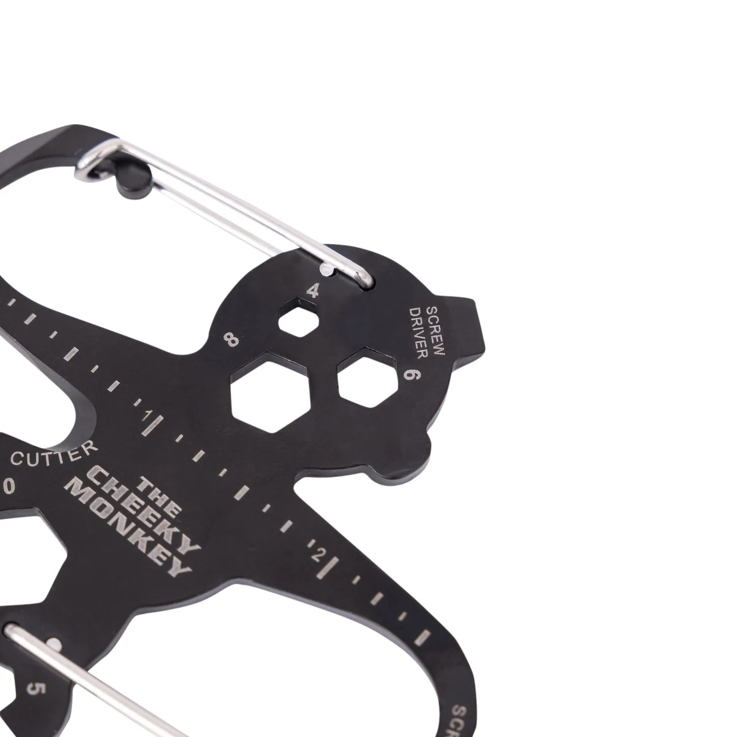 Trixie & Milo The Cheeky Monkey Carabiner & Multi-Tool