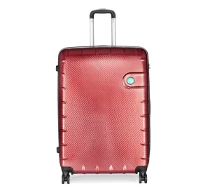 VIP Lisbon 22x38x55cm 4 Wheel Strolly Cabin Red