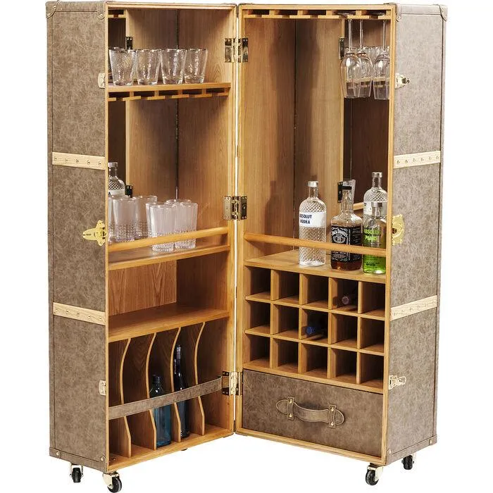 West Coast Mobile Bar Cabinet