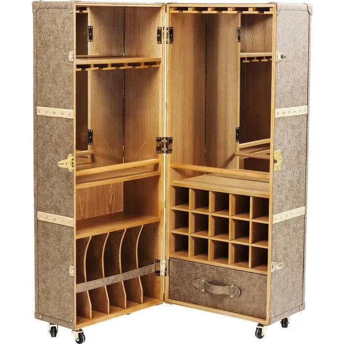 West Coast Mobile Bar Cabinet