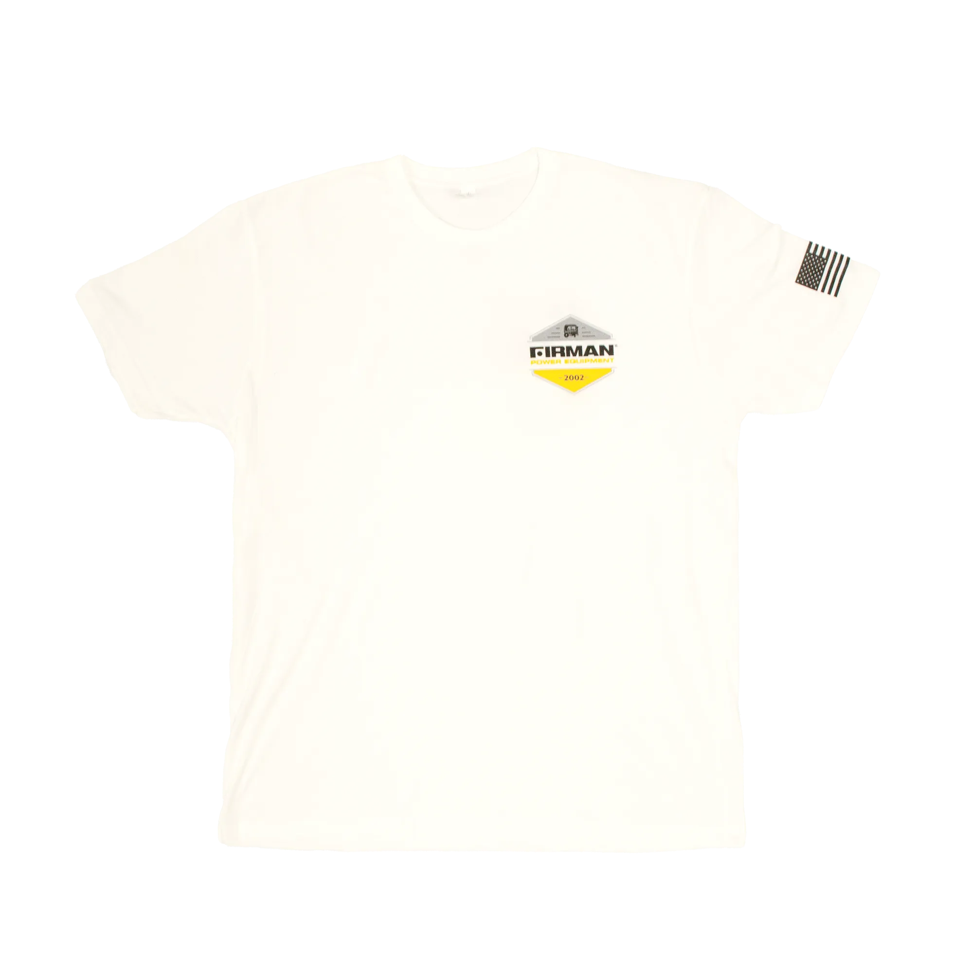White FIRMAN Badge Shirt