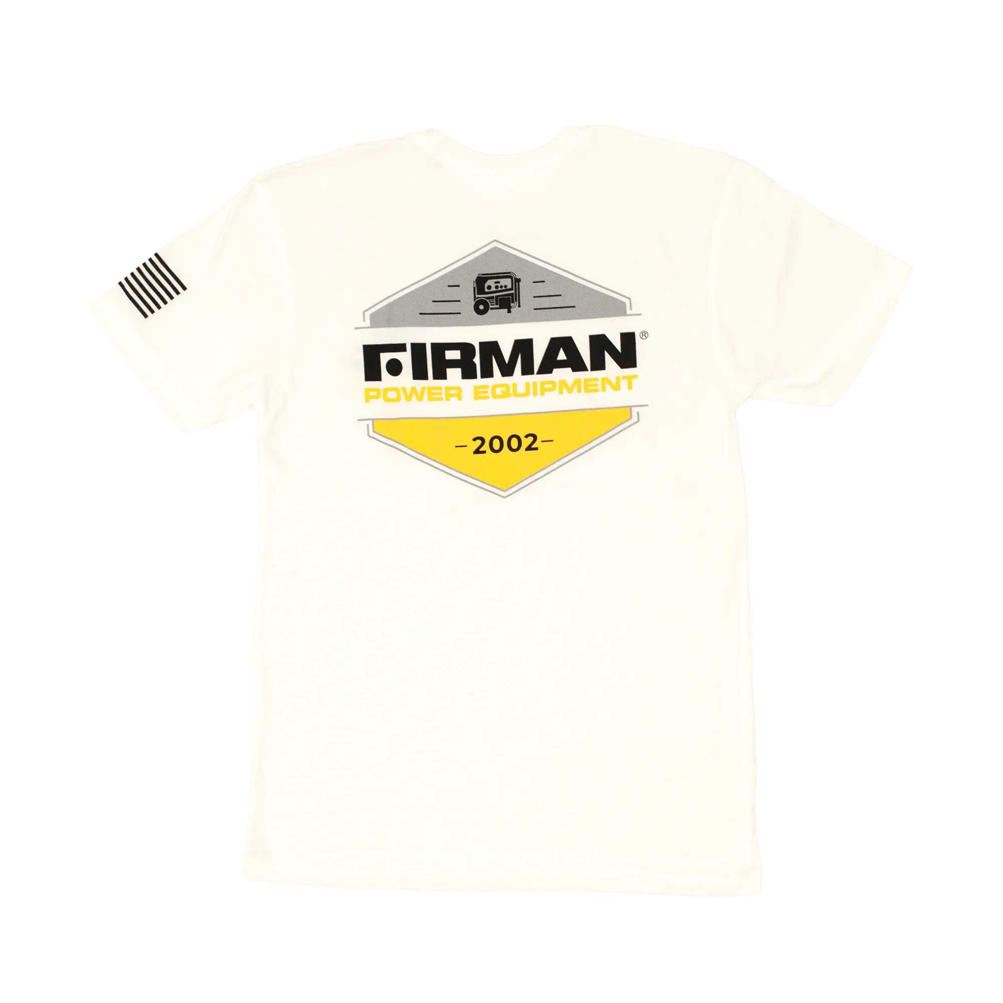 White FIRMAN Badge Shirt