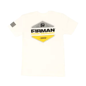 White FIRMAN Badge Shirt