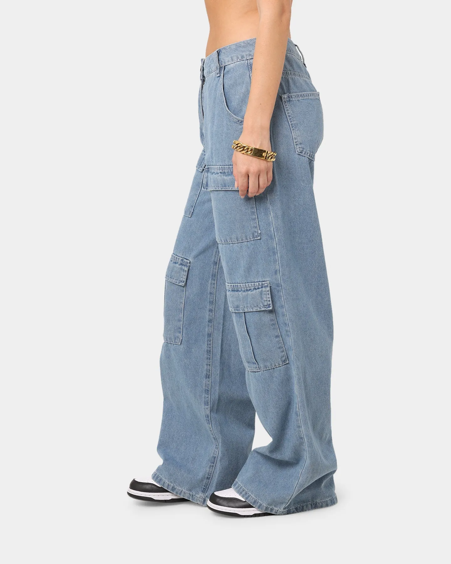 XXIII Women's Sena Wide Leg Jeans Blue