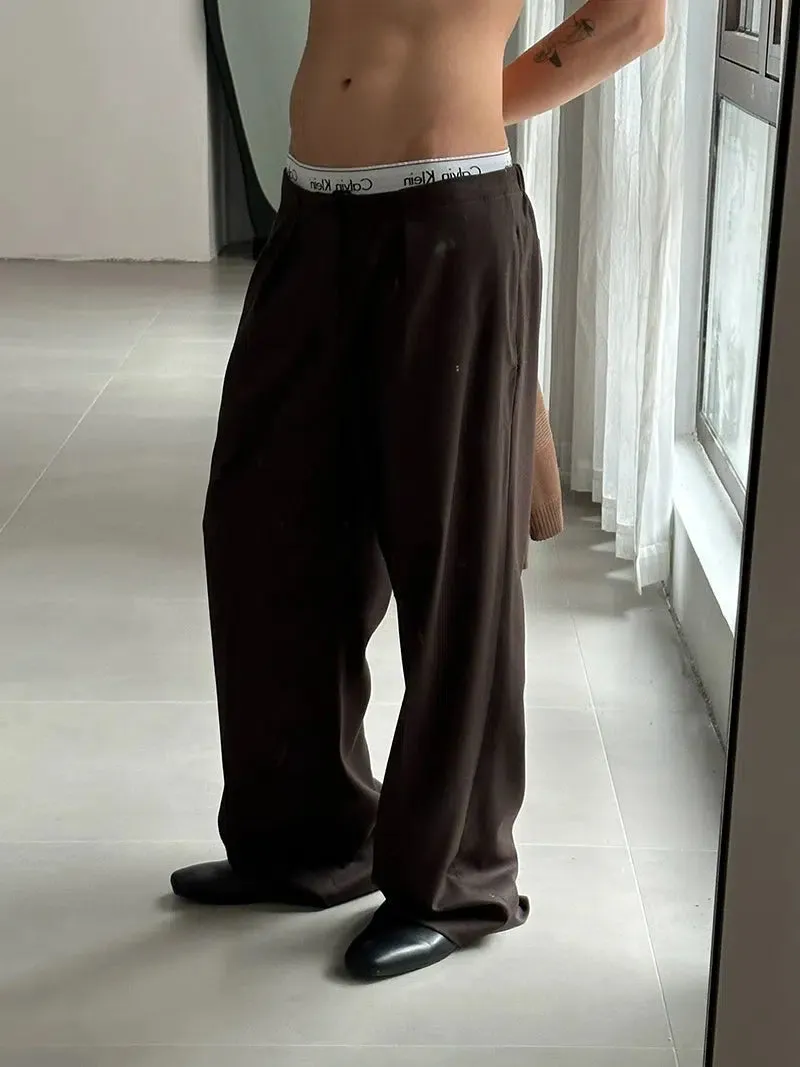 Zhou Roomy Fit Drapey Classic Pants